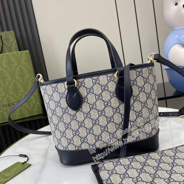 Gucci專櫃古馳最新款Ophidia系列迷你托特包手提包字母包 jh2508型號：811716
